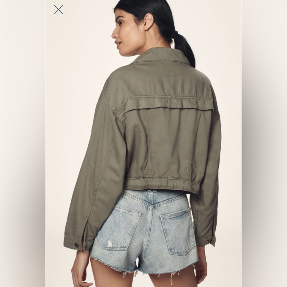 Pilcro Khaki Utility Jacket - Picture 2 of 11